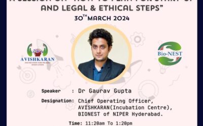 A Session on How to plan for Start – Up and Legal & Ethical Steps