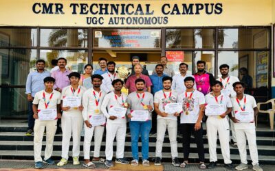 CMRTC Cricket(M) Won the Winner  In State Level Sport Fest held at Marri Laxman Reddy Institute of  Technology